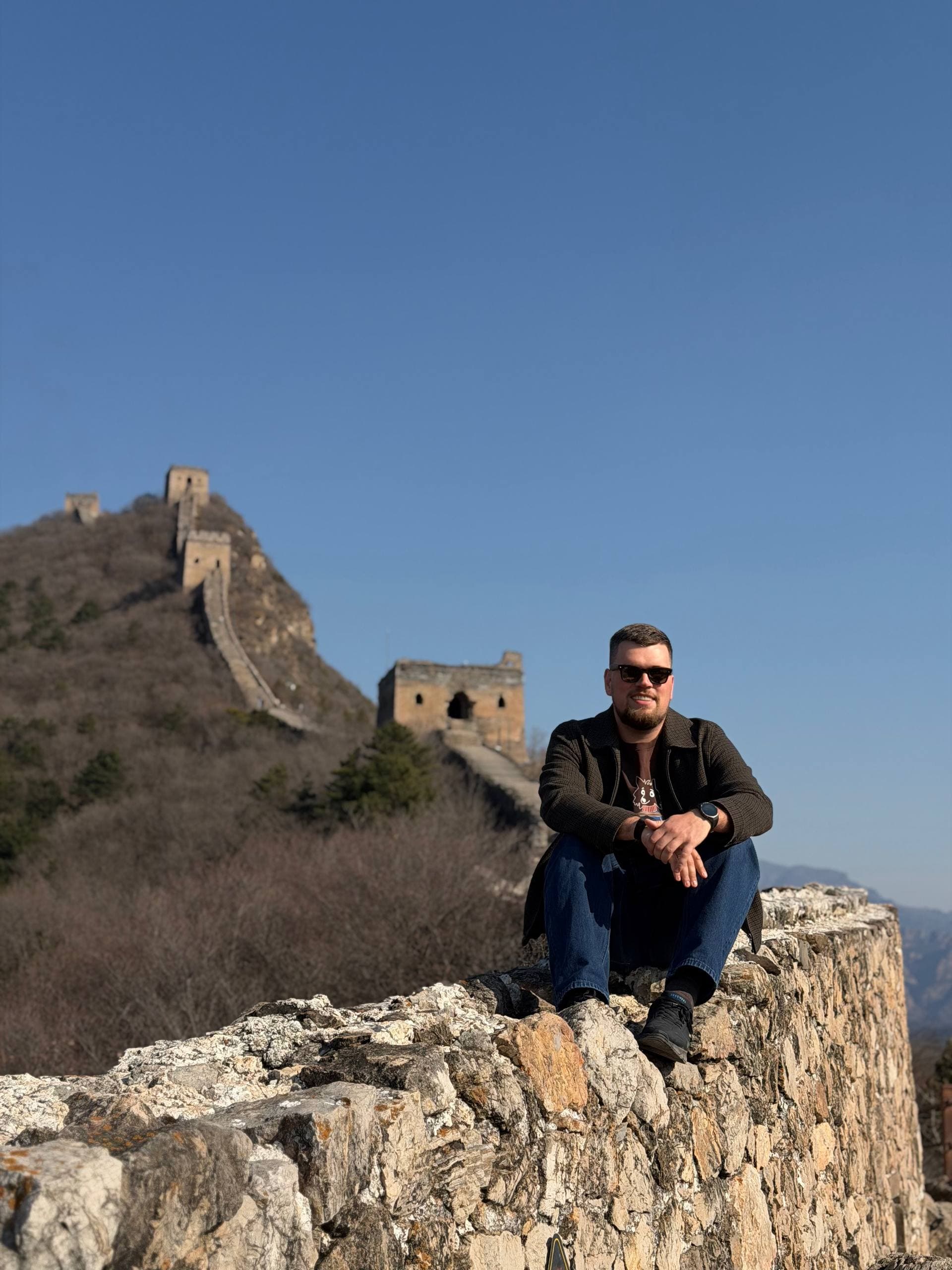 Sasha on the Great Wall